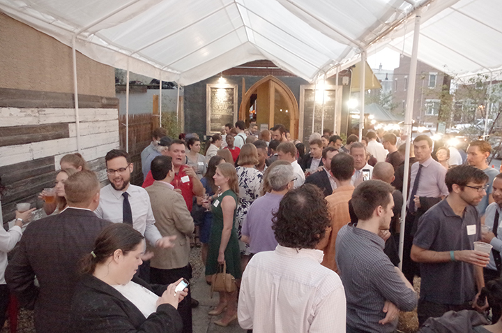 American Sardine Bar hosts Presidential Candidate Martin OMalley in Point Breeze Philadelphia on September 10 2015 - d