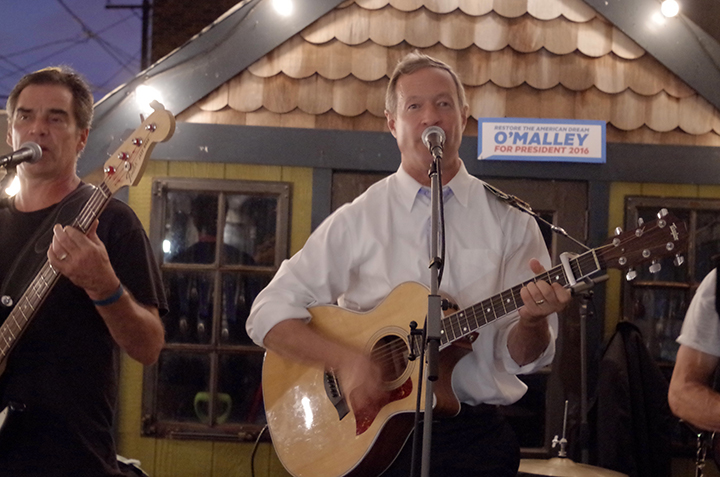 American Sardine Bar hosts Presidential Candidate Martin OMalley in Point Breeze Philadelphia on September 10 2015 - e